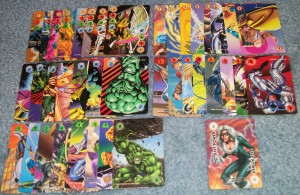 Marvel Power Card Lot x40